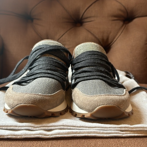 New Brunello Cucinelli Monili Sneakers size 38 - Picture 10 of 10